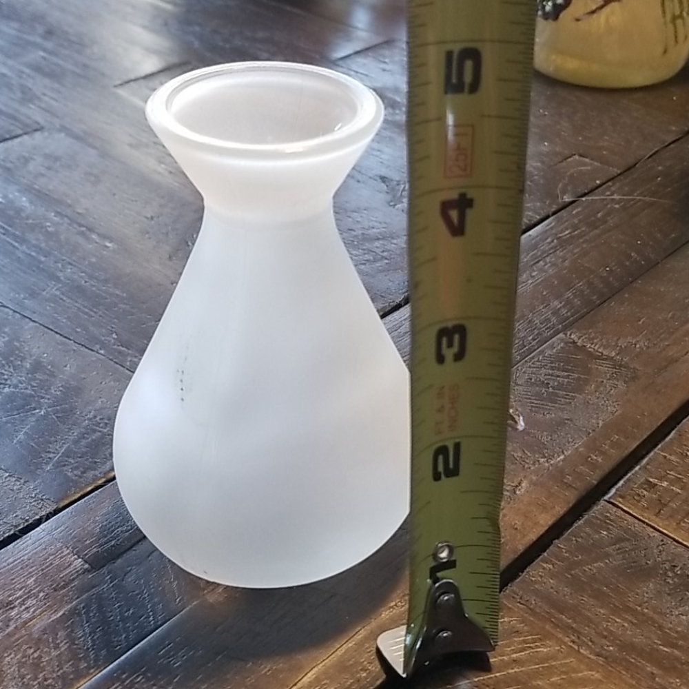 🔮🔥3 for $15.🔥  Frosted Cute Vase - Picture 5 of 8